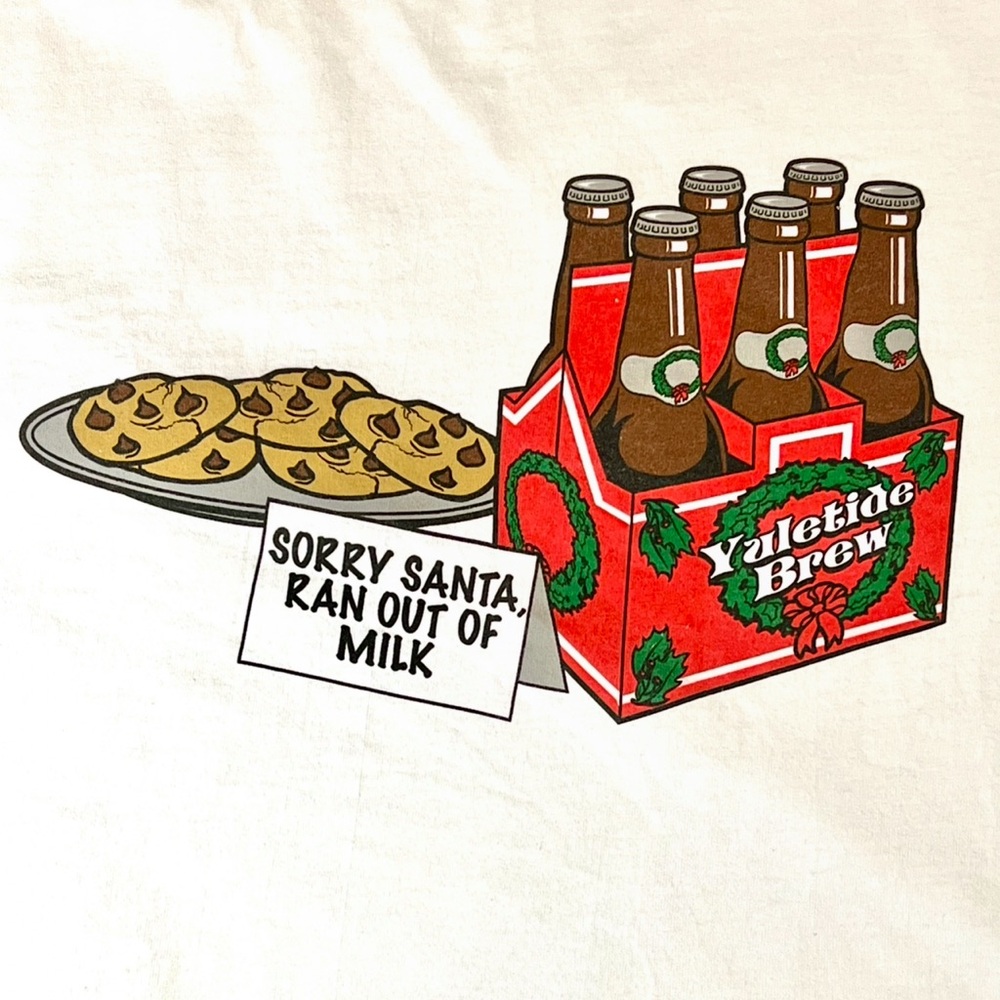 Delta Holiday Tee Shirt unisex 2X Tall, White with Graphics